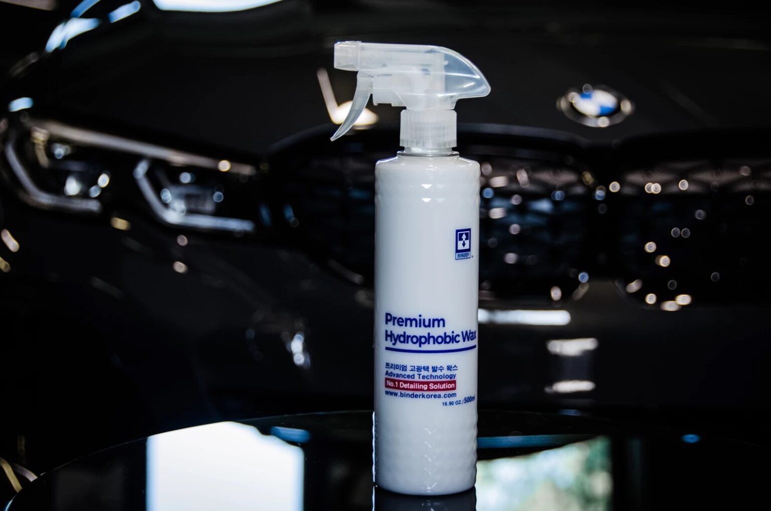 BINDER Premium Hydrophobic Wax Water Repellent 500ML by Fireball Korea